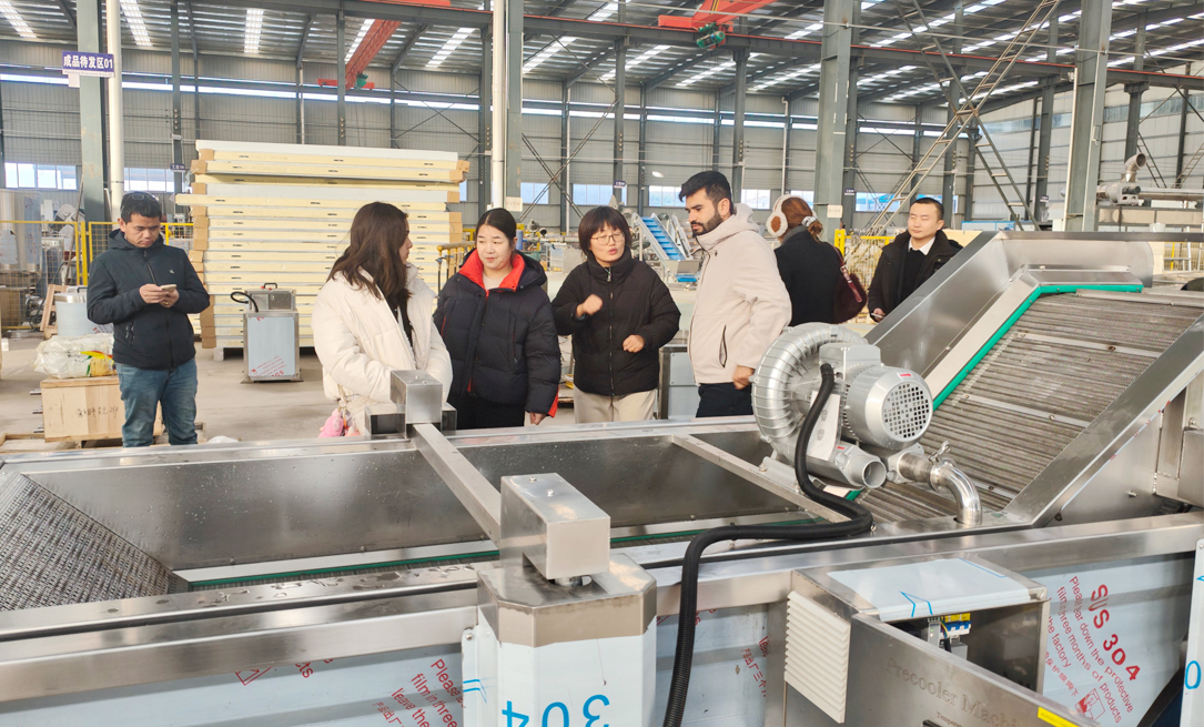 Visita en sitio: Solución de procesamiento de pimientos de México